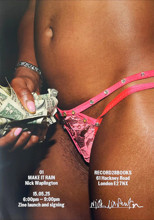 Nick Waplington - Make It Rain, Poster 2025