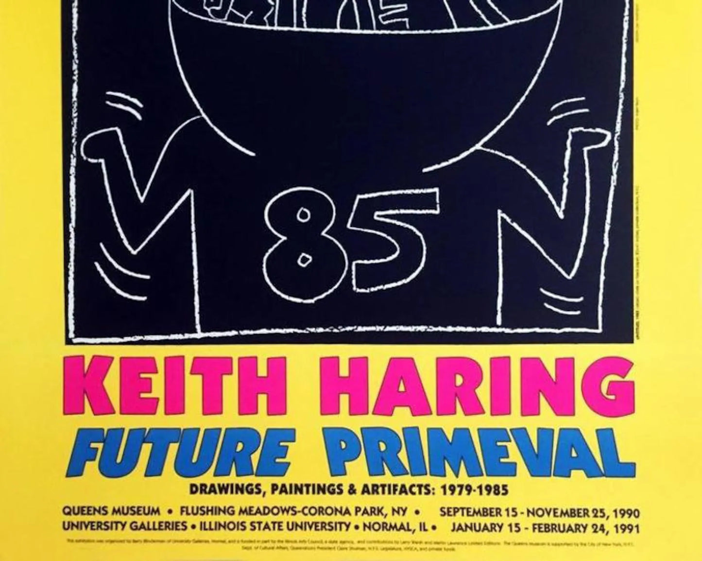 Keith Haring - Future Primeval *Poster*