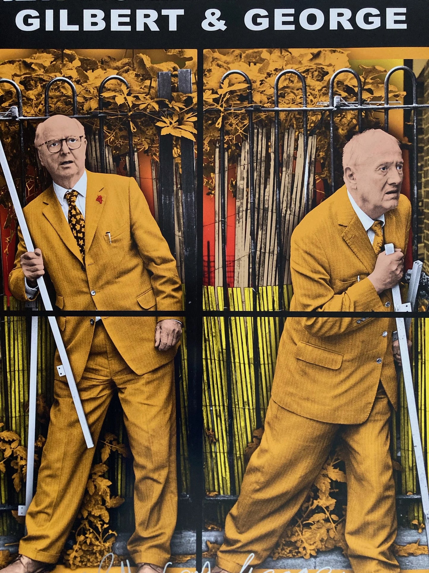 Gilbert & George - New Normal Pictures, 2021 - Poster Set x 4 *Signed*